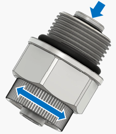 吐出量の調整イメージ