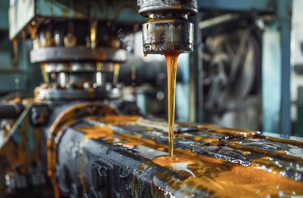 オイル交換の使用例